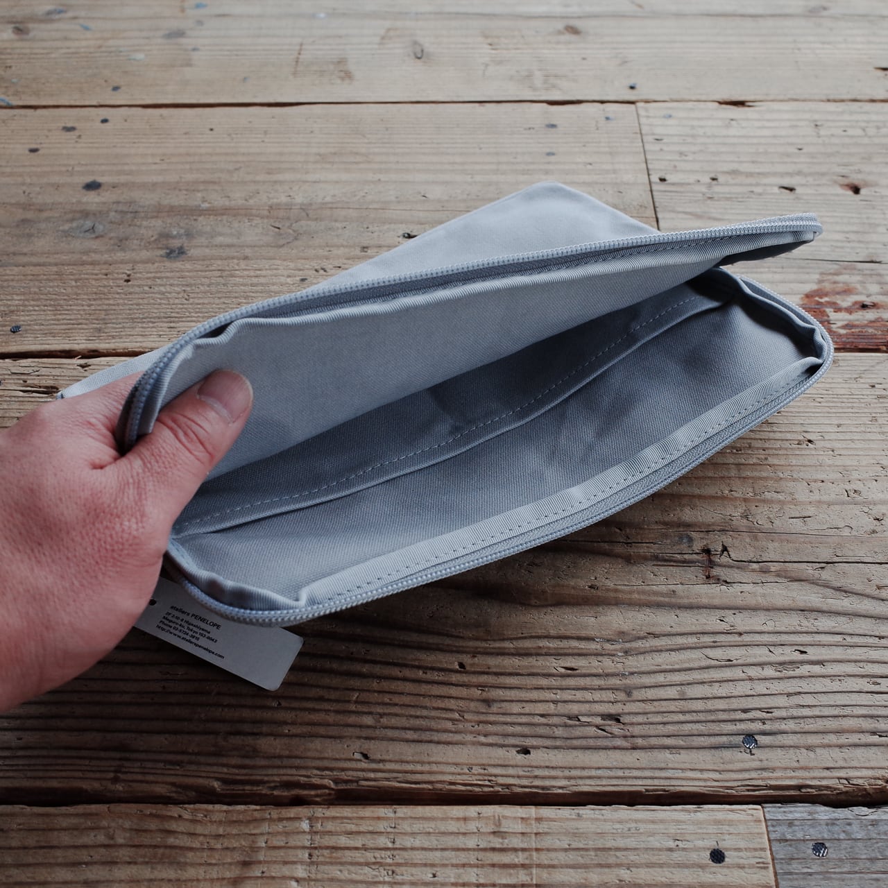 《10号帆布の小型ポーチ（S：B5サイズ）4色》Hold Pouch ホールドポーチ（S） | ateliers PENELOPE