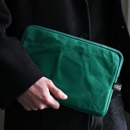 《10号帆布の小型ポーチ（S：B5サイズ）4色》Hold Pouch ホールドポーチ（S） | ateliers PENELOPE