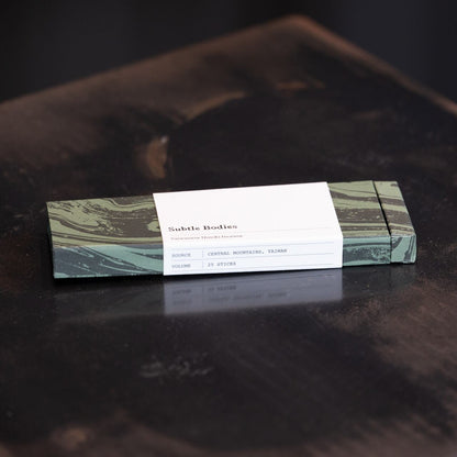 《香木と繋ぎの木のみで作られる天然木のお香》 Taiwanene Hinoki（台湾産ヒノキ) |Subtle Bodies