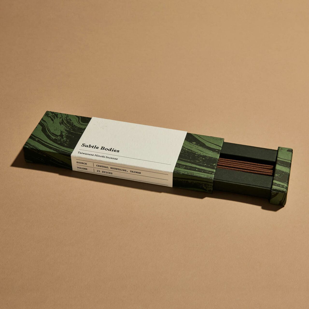 《香木と繋ぎの木のみで作られる天然木のお香》 Taiwanene Hinoki（台湾産ヒノキ) |Subtle Bodies