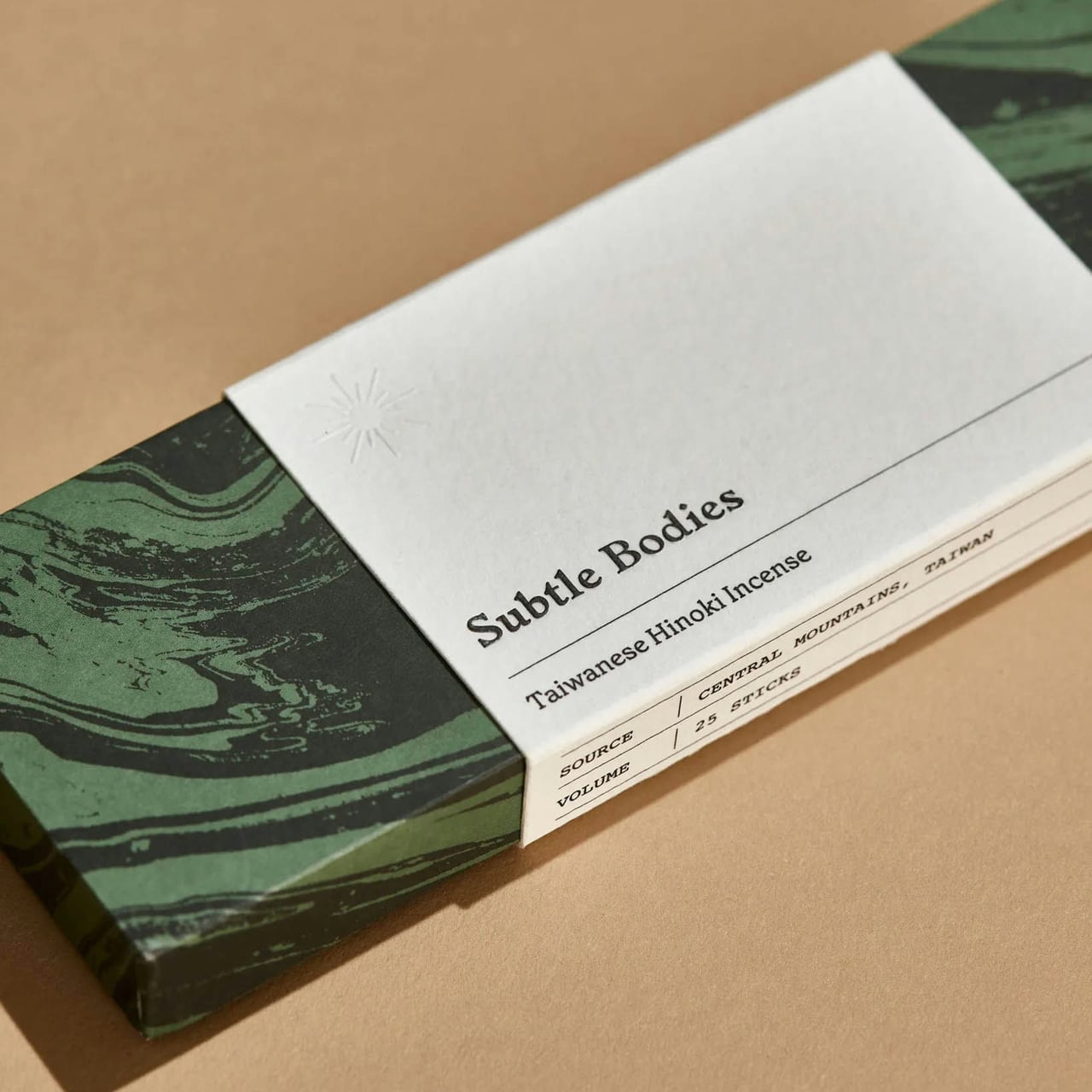 《香木と繋ぎの木のみで作られる天然木のお香》 Taiwanene Hinoki（台湾産ヒノキ) |Subtle Bodies