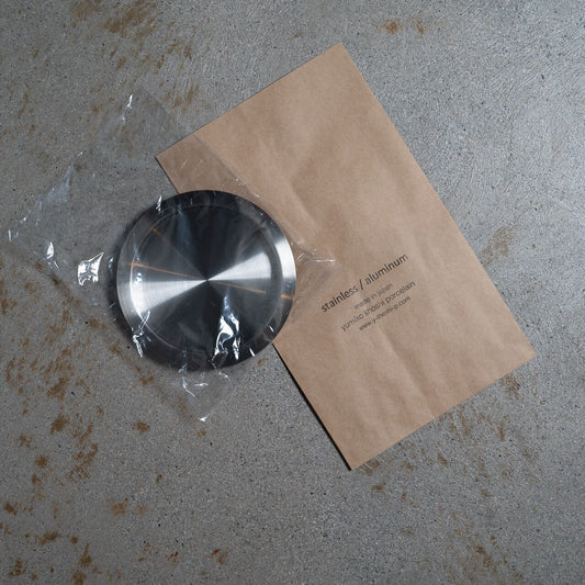 《ステンレス製のコースター/プレート/トレイ SSサイズ》stainless coaster SS | yumiko iihoshi porcelain