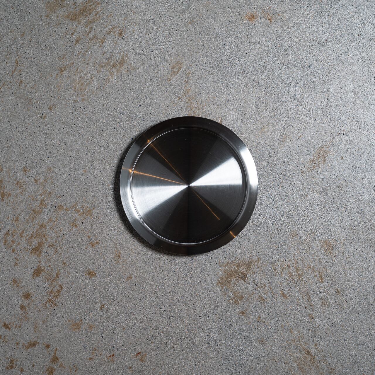 《ステンレス製のコースター/プレート/トレイ Sサイズ》stainless coaster S | yumiko iihoshi porcelain