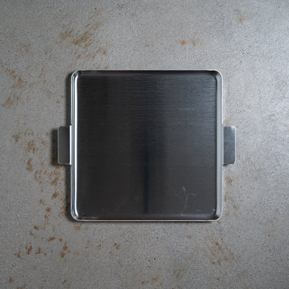 《アルミ製のトレイ "スクエア" □240mm 》aluminum tray "square" | yumiko iihoshi porcelain