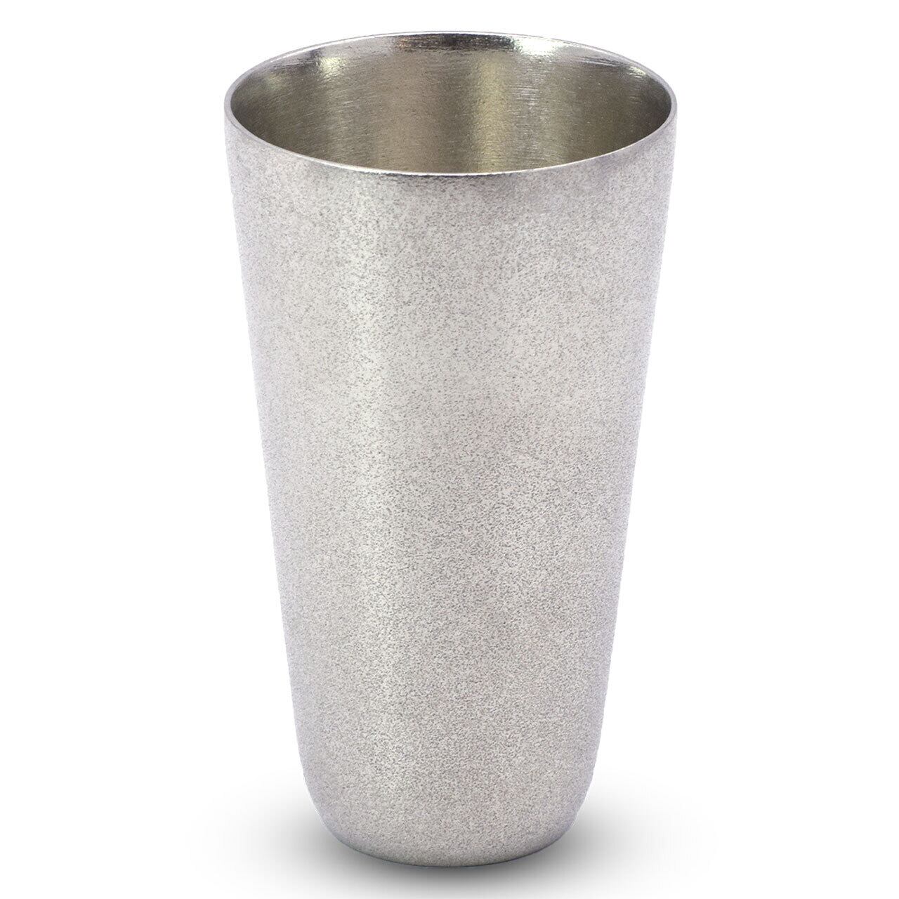 《シンプルな北欧風デザインの錫製ビアタンブラー》Ordi ビアタンブラー｜NAGAE+