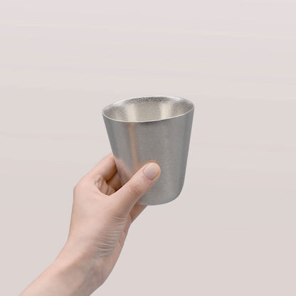 《シンプルな北欧風デザインの錫製タンブラー》Ordi タンブラー｜NAGAE+