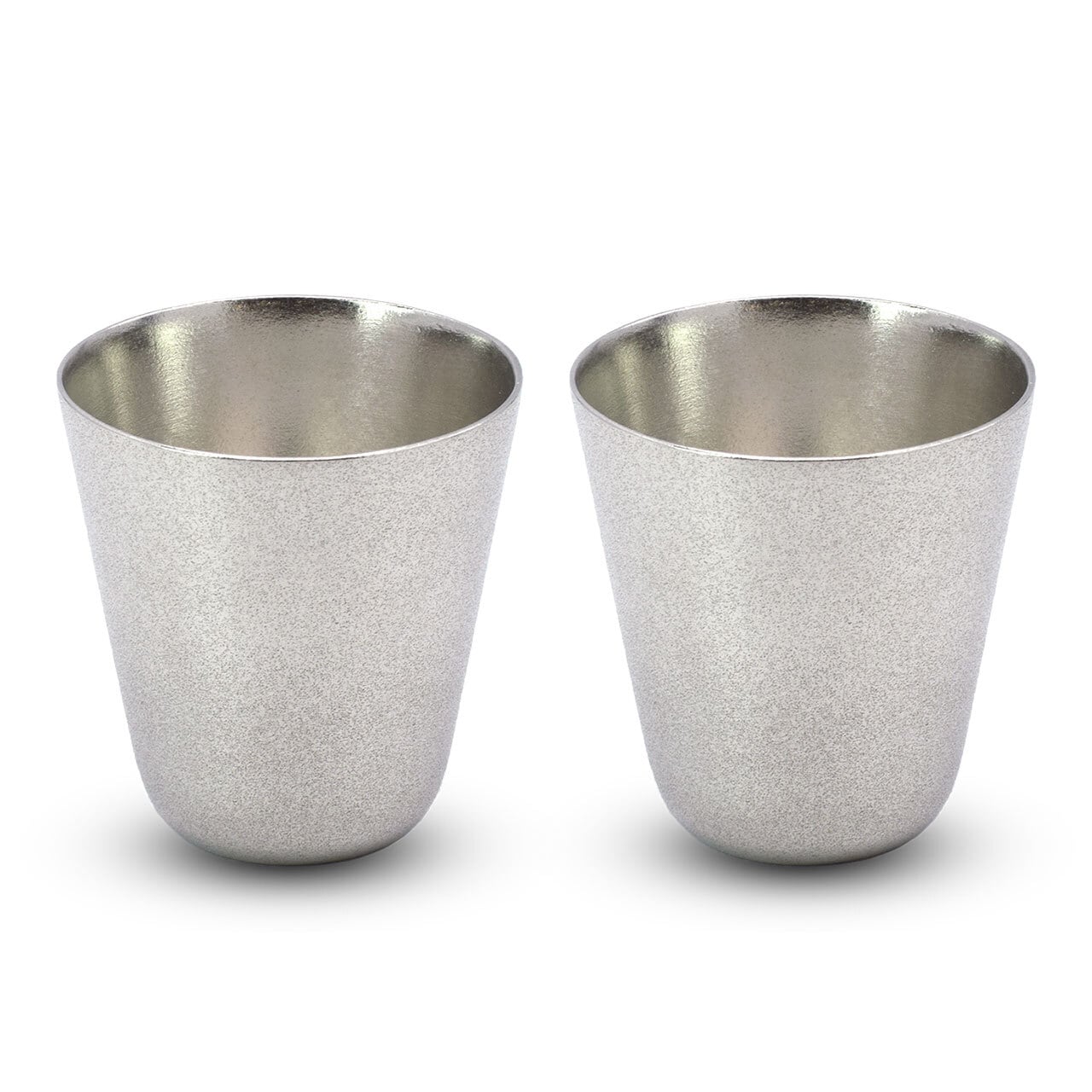 《シンプルな北欧風デザインの錫製タンブラー（ペア）》Ordi タンブラー ペア｜NAGAE+