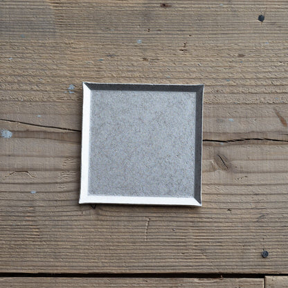 《錫のスクエアトレイ（90mm×90mm）》a.278オリジナル