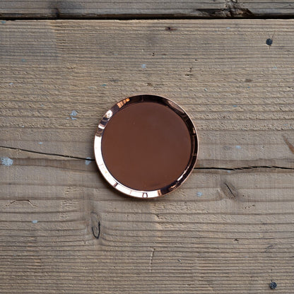 《銅のラウンドトレイ（φ75mm）つや無し｜つや有り》a.278オリジナル_2