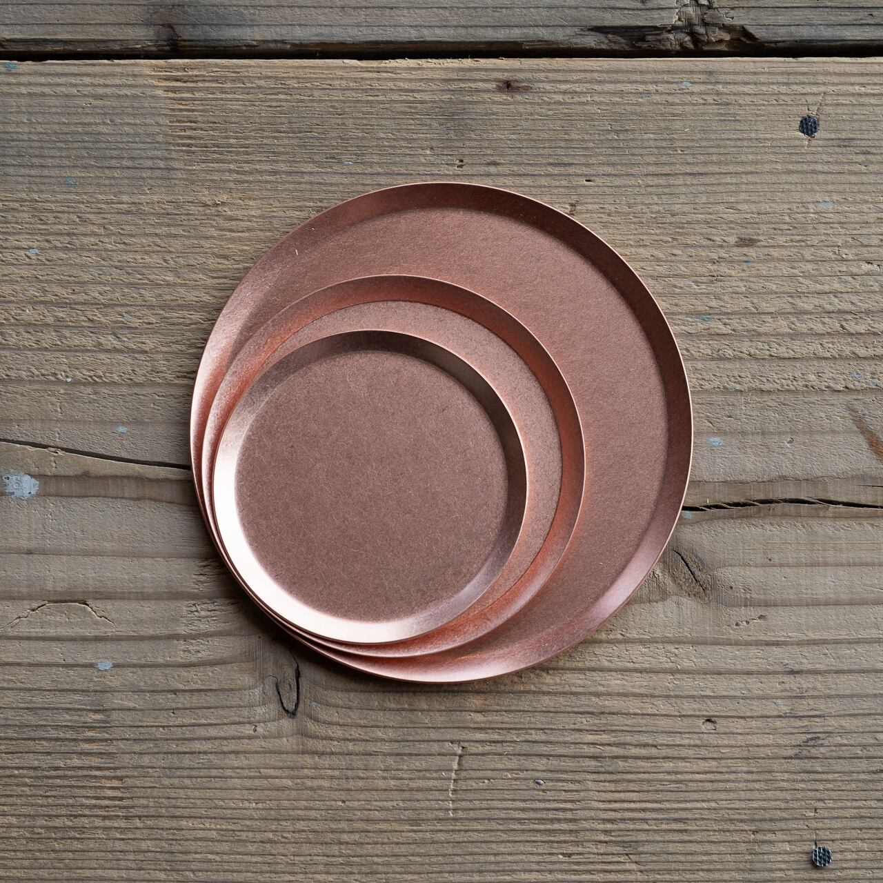 《銅のラウンドトレイ（φ75mm）つや無し｜つや有り》a.278オリジナル_2