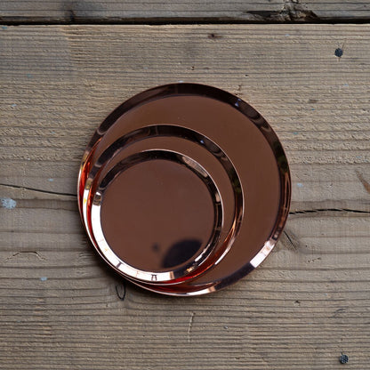 《銅のラウンドトレイ（φ75mm）つや無し｜つや有り》a.278オリジナル_2