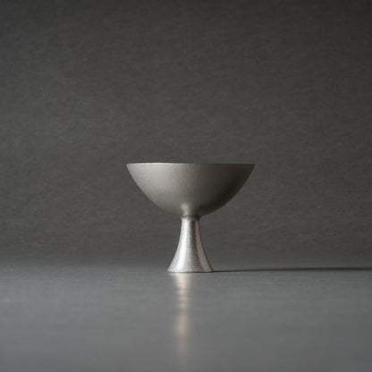 《錫のクープグラス Size:L》collier （コリエ）L | Designed by Mai Sawaki