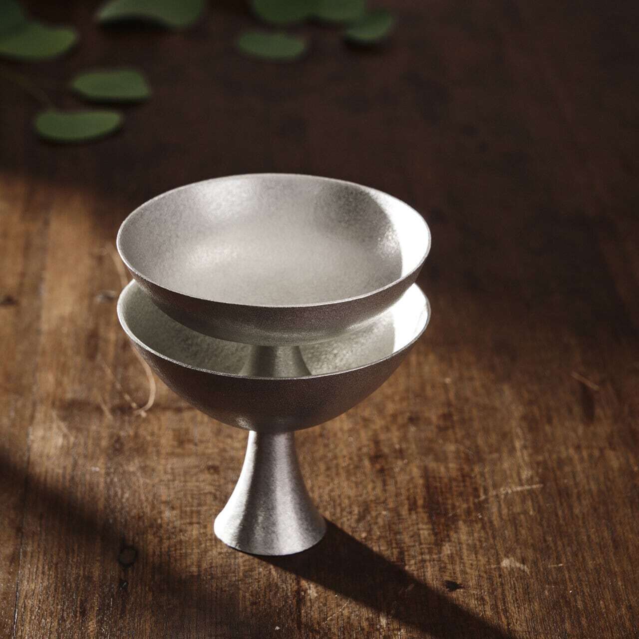 《錫のクープグラス Size:S》collier （コリエ）S | Designed by Mai Sawaki