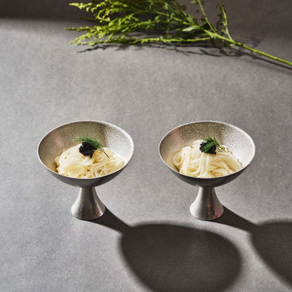 《錫のクープグラス Size:L》collier （コリエ）L | Designed by Mai Sawaki