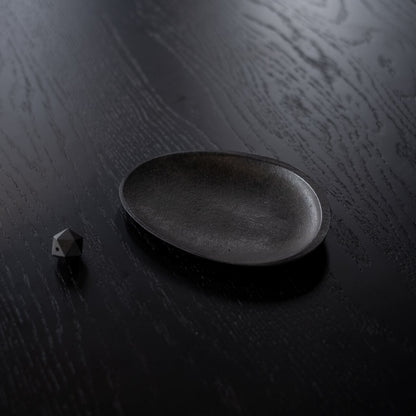 《真鍮鋳物のマルチトレイのブラック仕様》Abalone shell black｜NAGAE+（ナガエプリュス）