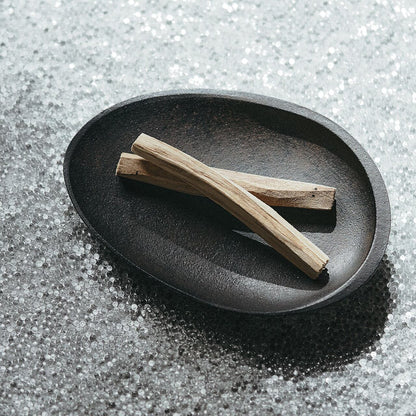 《真鍮鋳物のマルチトレイのブラック仕様》Abalone shell black｜NAGAE+（ナガエプリュス）