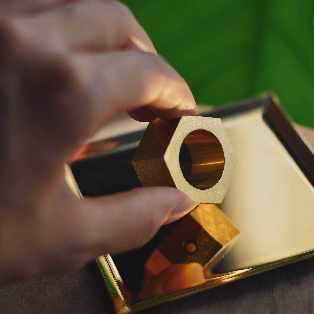 《真鍮のマルチインセンスホルダー》a.278オリジナル