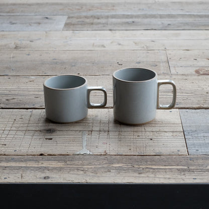 《HASAMI PORCELAIN ORIGINAL【MugCup M / GlossGray】》| HASAMI PORCELAIN