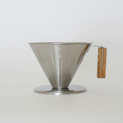 《ステンレスのコーヒードリッパー （2-4杯分目安）》TSUBAME M&W Dripper 4.0 / SUS | GLOCAL STANDARD PRODUCTS