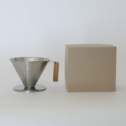 《ステンレスのコーヒードリッパー （2-4杯分目安）》TSUBAME M&W Dripper 4.0 / SUS | GLOCAL STANDARD PRODUCTS