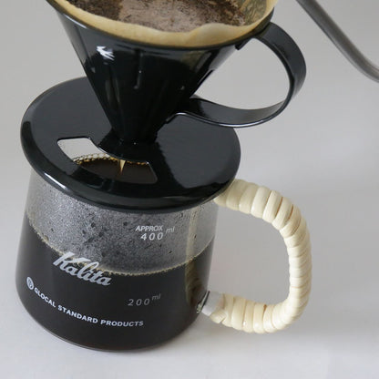 《ラタン巻き持ち手のコーヒーサーバー400ml》GSP Coffee server 400 | GLOCAL STANDARD PRODUCTS