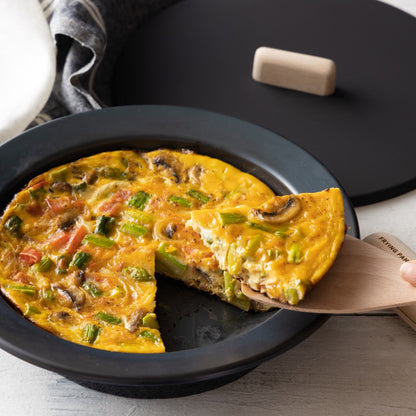 《お皿としてそのまま使える鉄製フライパン＆ハンドルセット Lサイズ》フライパンジュウ | FRYING PAN JIU