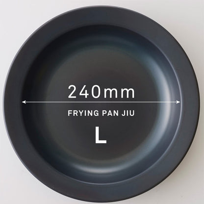 《お皿としてそのまま使える鉄製フライパン＆ハンドルセット Lサイズ》フライパンジュウ | FRYING PAN JIU