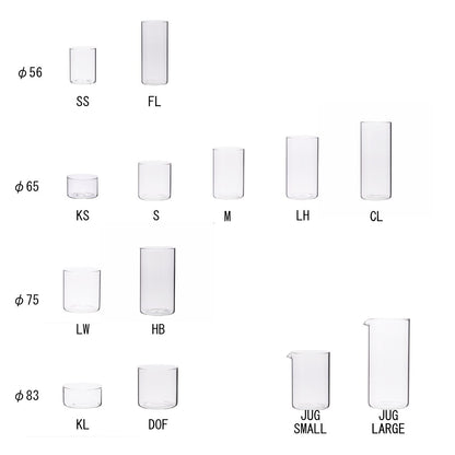 《VISION GLASS【 AMBER S 】》| BOROSIL VISION GLASS