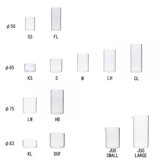 《VISION GLASS【 AMBER LH 】》| BOROSIL VISION GLASS