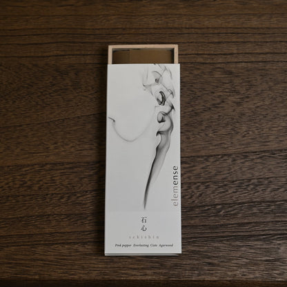 《5つのエレメントから想像を広げた5種類のお香 | 40本入り | 香立てセット》incense | elemense