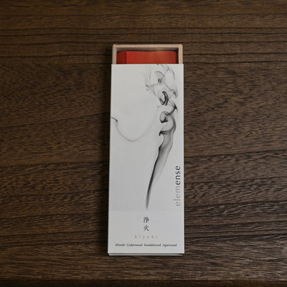《5つのエレメントから想像を広げた5種類のお香 | 40本入り | 香立てセット》incense | elemense