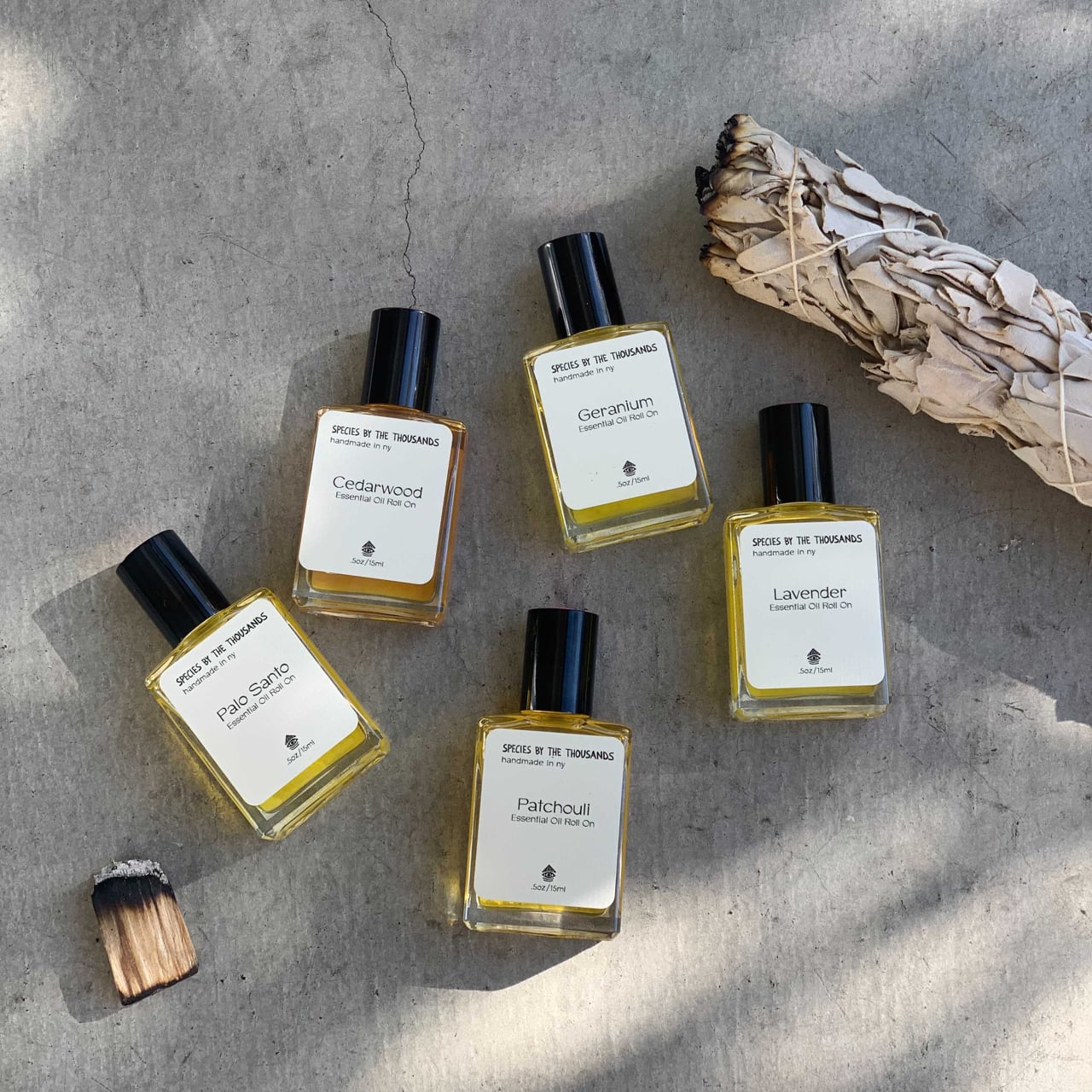 《NY/ブルックリン発 オーガニック・ロールオンフレグランス》ロールオンアロマ（ゼラニウム）|Species by the Thousands（スピーシーズ バイ ザ サウザンズ）