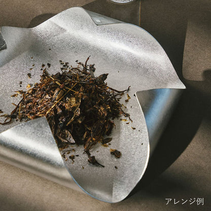 《アレンジ自在 錫のプレート 150×150mm》Ordi tin plate | NAGAE+（ナガエプリュス）