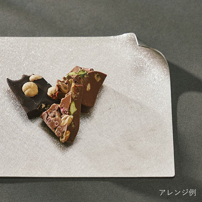 《アレンジ自在 錫のプレート 210×150mm》Ordi tin plate | NAGAE+（ナガエプリュス）