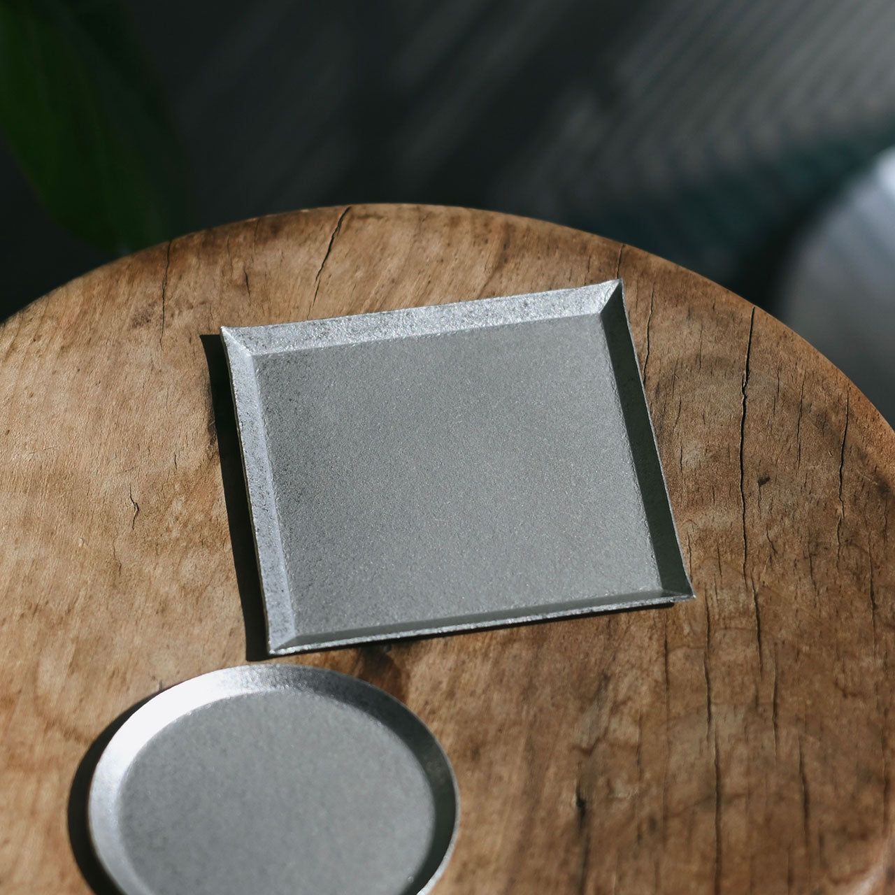 《錫のスクエアトレイ（90mm×90mm）》a.278オリジナル