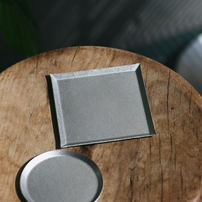 《錫のスクエアトレイ（90mm×90mm）》a.278オリジナル