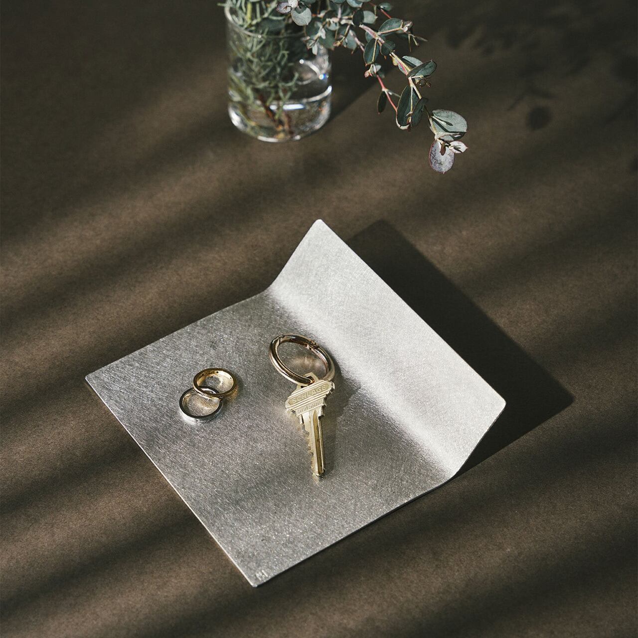 《アレンジ自在 錫のプレート 210×210mm》Ordi tin plate | NAGAE+（ナガエプリュス）