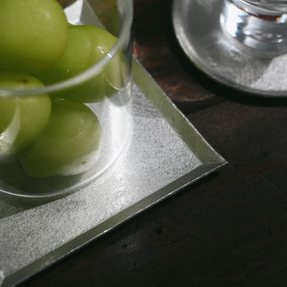 《錫のスクエアトレイ（90mm×90mm）》a.278オリジナル