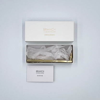 《真鍮のインセンスホルダー》BRANCH INCENSE HOLDER [FLOCCUS / S] | WEST VILLAGE TOKYO