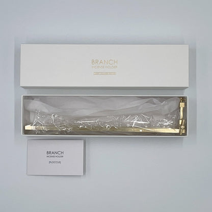 《真鍮のインセンスホルダー》BRANCH INCENSE HOLDER [FLOCCUS / L] | WEST VILLAGE TOKYO