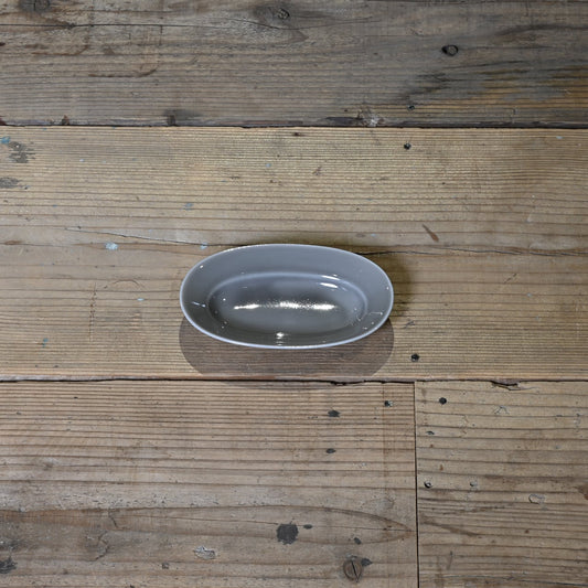 《ちょうどいいオーバルプレート》Oval Plate SS - mist beige | yumiko iihoshi porcelain