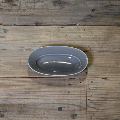 《ちょうどいいオーバルプレート》Oval Plate S - mist beige | yumiko iihoshi porcelain