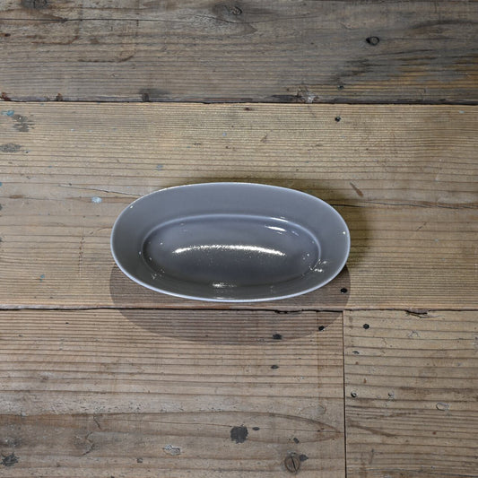 《ちょうどいいオーバルプレート》Oval Plate S - mist beige | yumiko iihoshi porcelain