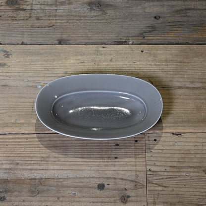 《ちょうどいいオーバルプレート》Oval Plate M - mist beige | yumiko iihoshi porcelain