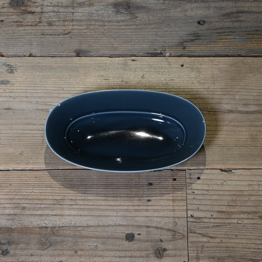 《ちょうどいいオーバルプレート》Oval Plate M - moon gray | yumiko iihoshi porcelain