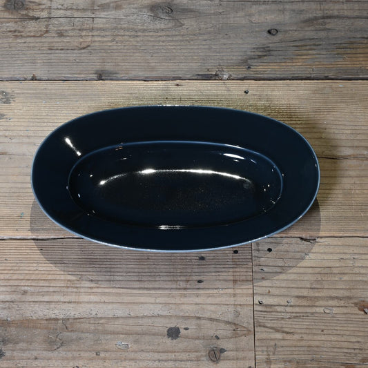 《ちょうどいいオーバルプレート》Oval Plate L - moon gray | yumiko iihoshi porcelain
