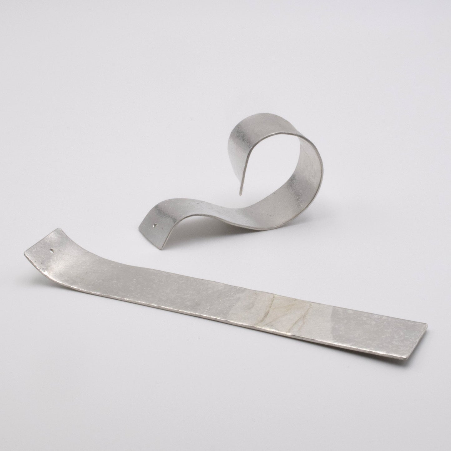 《曲げてアレンジ・錫のインセンスホルダー》a.278オリジナル