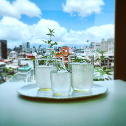 《深澤直人デザイン 耐熱ガラスのタンブラー》Heat-resistant Glass Cup (Light) 420ml | TG