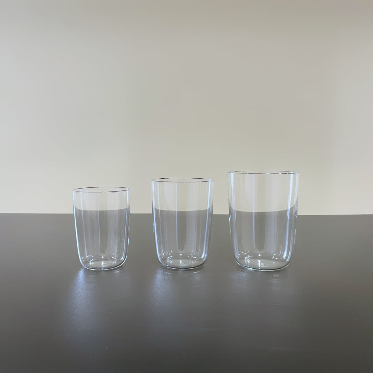 《深澤直人デザイン 耐熱ガラスのタンブラー》Heat-resistant Glass Cup (Light) 320ml | TG