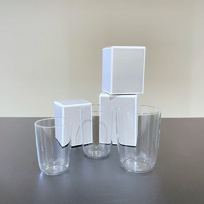 《深澤直人デザイン 耐熱ガラスのタンブラー》Heat-resistant Glass Cup (Light) 420ml | TG